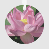 Roze Lotus Flower IV Ornament (achterkant)
