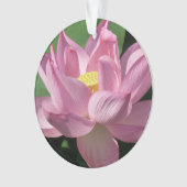 Roze Lotus Flower IV Ornament (voorkant)