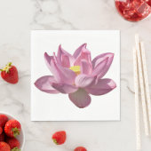 Roze Lotus Flower IV Servet (Insitu)