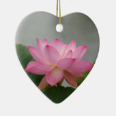 Roze Lotus flower Keramisch Ornament (Rechts)