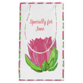 Roze Lotus Flower Klein Cadeauzakje (Voorkant)