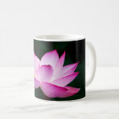 Roze Lotus Flower Koffiemok (Voorkant rechts)