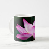 Roze Lotus Flower Koffiemok (Voorkant links)
