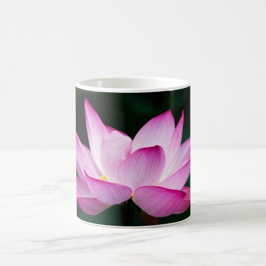 Roze Lotus Flower Koffiemok (Center)