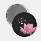 Roze Lotus Flower Magneet (Voorkant / Achterkant)