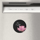 Roze Lotus Flower Magneet (Insitu (Vaatwasser))