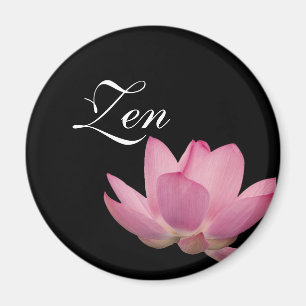 Roze Lotus Flower Magneet