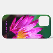 Roze Lotus Flower Name Persoonlijk Case-Mate iPhone Case (Achterkant (horizontaal))