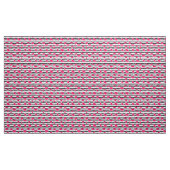 Roze Lotus Flower Pattern met Black Stripes Stof (Yard (91,4 cm))