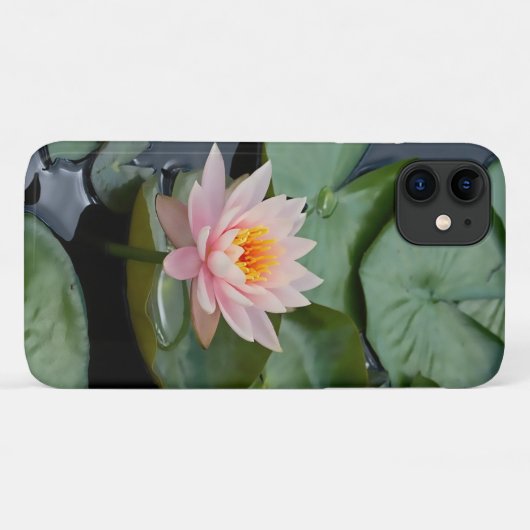 Roze Lotus Flower Water Lily Case-Mate iPhone Case (Achterkant (horizontaal))