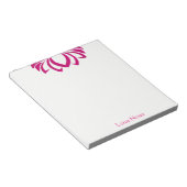 Roze Lotus Flower Yoga Instructor Holistic Classic Notitieblok (Schuin)