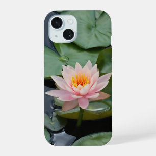 Roze Lotus Flower Zen Garden iPhone 15 Case