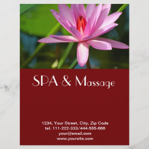 Roze lotus flyer