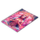 Roze Lotus Godin van Welvaart - Lakshmi Notitieboek (Linkerzijde)