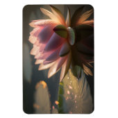 Roze Lotus in de Ochtend Licht Foto Magneet (Verticaal)