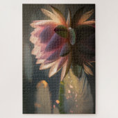 Roze Lotus in de Ochtend Licht Jigsaw Puzzel (Verticaal)