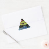 Roze lotus in regen sticker (Envelop)