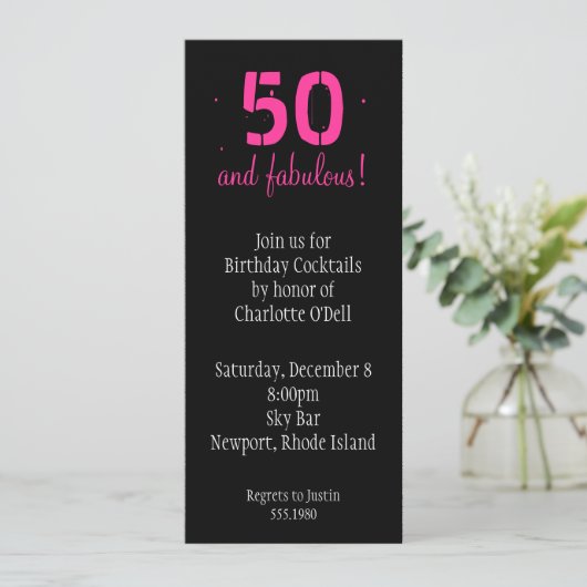 roze lotus kaart (Staand voorkant)