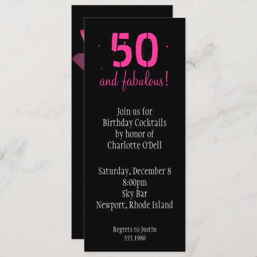 roze lotus kaart (Voorkant / Achterkant)