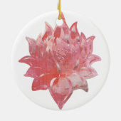 ROZE LOTUS KERAMISCH ORNAMENT (Achterkant)