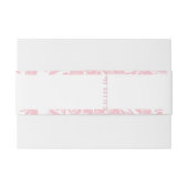 Roze Lotus Lantaarns Indiase bruiloft Mail Envelop Uitnodigingen Wikkel (Achterkant Voorbeeld)