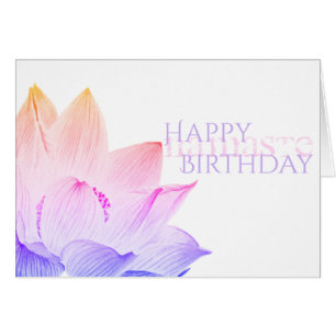 *~* Roze Lotus Lavender Birthday Namaste
