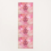 Roze Lotus Meditation Spiritueel Energy Yoga Mat (Voorkant)