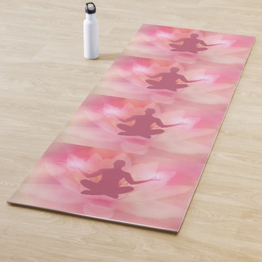 Roze Lotus Meditation Spiritueel Energy Yoga Mat (In situ)