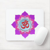 Roze lotus muismat (Met muis)