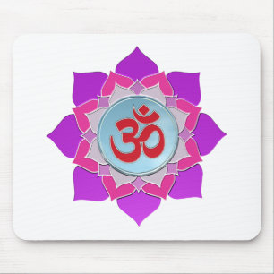 Roze lotus muismat