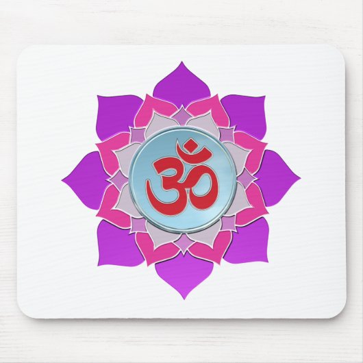 Roze lotus muismat (Voorkant)