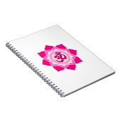 Roze lotus notitieboek (Rechterzijde)