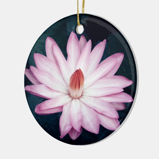Roze Lotus Ornament (Links)