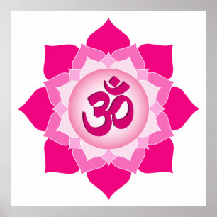 Roze lotus poster
