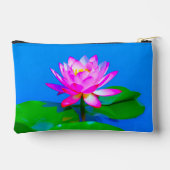 Roze Lotus Pouch Etui (Achterkant)