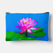 Roze Lotus Pouch Etui (Voorkant)