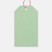 Roze Lotus Water Lily Cadeaulabel (Achterkant)