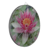 Roze Lotus Water Lily Dartbord (Voorkant Links)