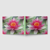 Roze Lotus Water Lily Gastenboek (Volledig)