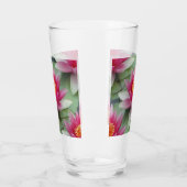 Roze Lotus Water Lily Glas (Links)