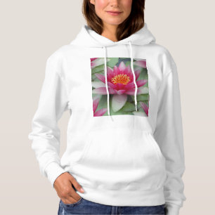 Roze Lotus Water Lily Hoodie