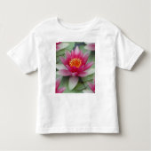 Roze Lotus Water Lily Kinder Shirts (Voorkant)