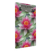 Roze Lotus Water Lily Mini Klembord (Schuin)