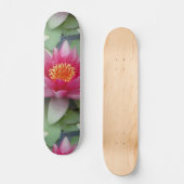 Roze Lotus Water Lily Persoonlijk Skateboard (Voorkant)