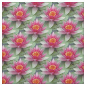Roze Lotus Water Lily Stof (Swatch)