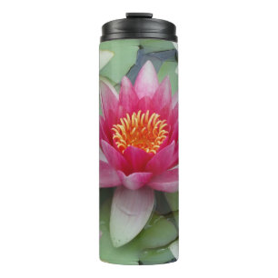 Roze Lotus Water Lily Thermosbeker
