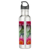Roze Lotus Water Lily Waterfles (Achterkant)