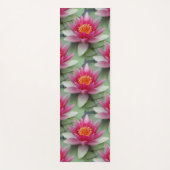 Roze Lotus Water Lily Yogamat (Voorkant)