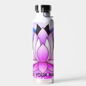 Roze Lotus Waterfles (Links)