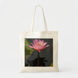 Roze Lotus Waterlelie Boodschappentas Tote Bag